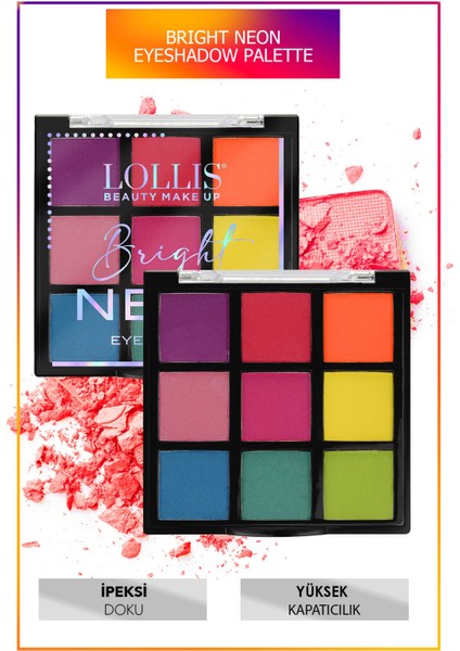 Bright Neon Far Paleti / Bright Neon Eyeshadow Palette modelleri