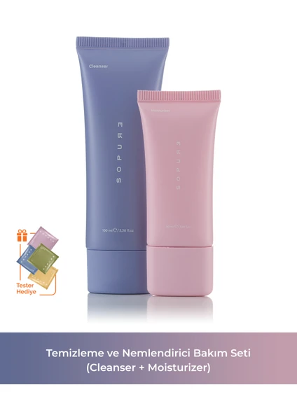 Temizleyici Ve Nemlendirici Bakım Seti (Cleanser Ve Moisturizer)