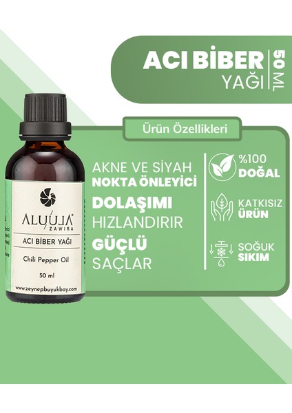 Acı Biber Yağı 50 ml