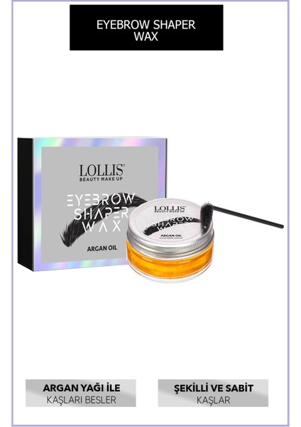 Kaş Şekillendirici ve Sabitleyici Wax