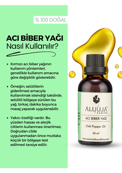 Acı Biber Yağı 50 ml