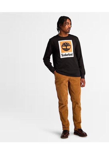 Stack Logolu Uzun Kollu Tişört fırsatları