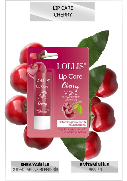 Lip Care Cherry/vişneli Dudak Koruyucu