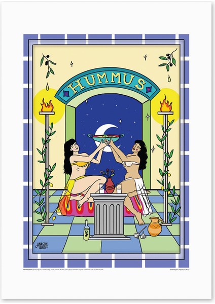 Humus Poster (50X70CM)