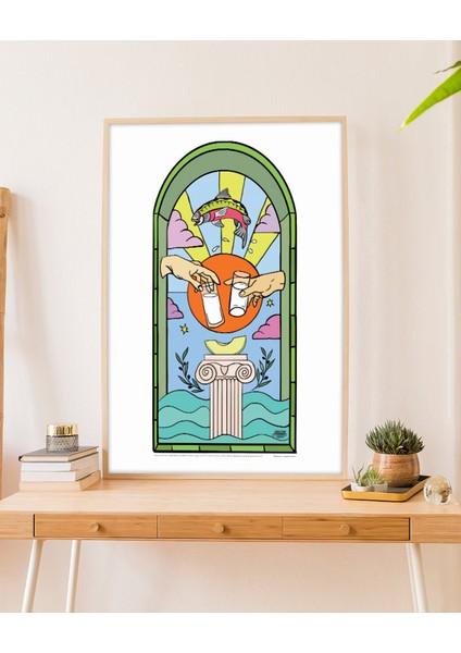 Rakı Balık Poster (50X70CM)