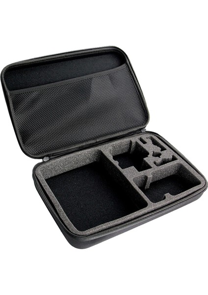 GP110 Büyük Boy Darbeye Dayanıklı Su Geçirmez Eva Hardcase Gopro Eken Sjcam Xiaomi Big Aksiyon Kamera Taşıma Çantası