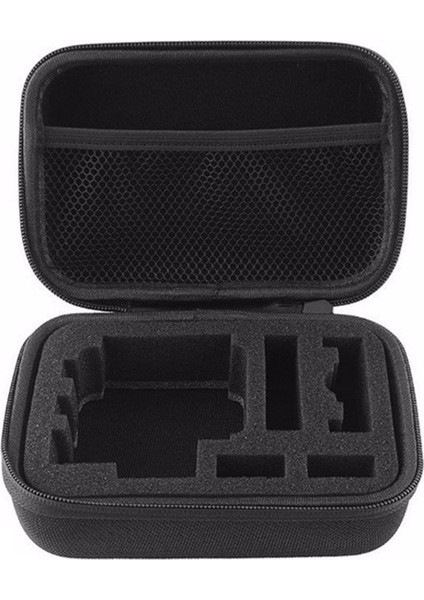 GP83 Küçük Boy Darbeye Dayanıklı Su Geçirmez Eva Hardcase Gopro Eken Sjcam Xiaomi Small Aksiyon Kamera Taşıma Çantası