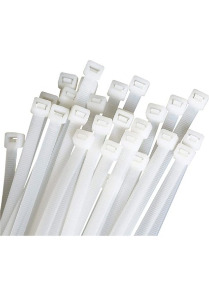 100LÜ 3,6*300MM (30CM) Kablo Bağı-Cırt Kelepçe-Plastik Kelepçe GRF001