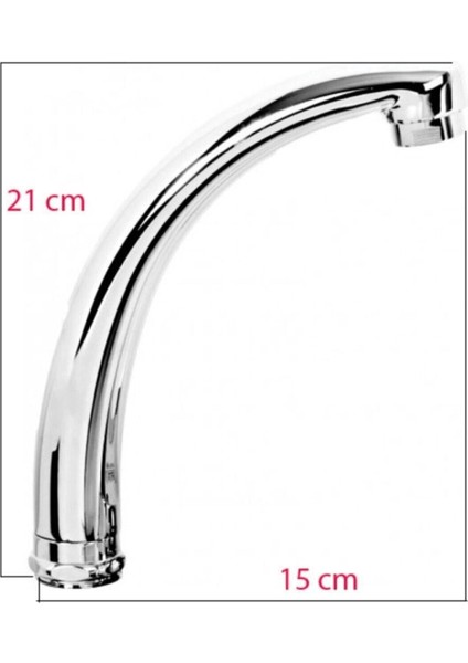 Kuğu Mix Lavabo Batarya Borusu (Yedek Boru Standart)-Bs