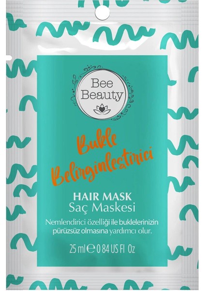 Bukle Belirginleştirici Saç Maskesi 25 ml x 2 Adet