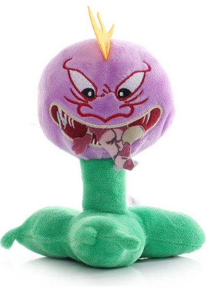 Plants Vs. Zombies Yeşil Piranha Peluş Oyuncak 17CM (Yurt Dışından)