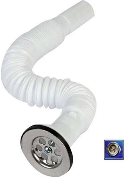 Körüklü Lavabo Sifonu Lavabo Gider Borusu