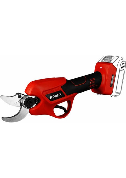 RPX2630 Kömürsüz Akülü Budama Makası