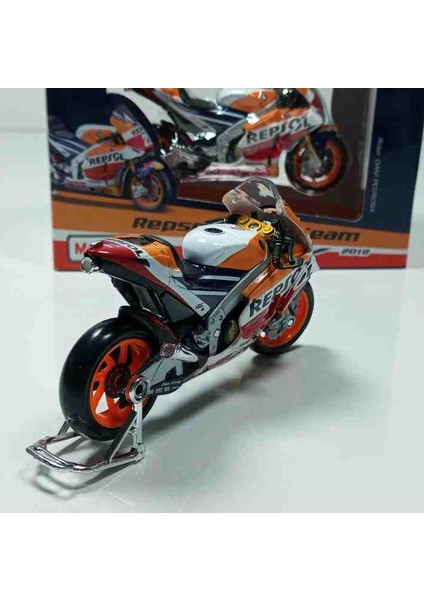 DİANOMİMAİSTO 1:18 ÖLÇEK 2018 Honda RCV213 Repsol 26/// DTM DANİ PEDROSA METAL Motosiklet