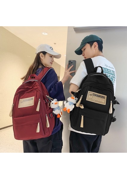 Nefes Alabilen Su Geçirmez Büyük Kapasiteli Öğrenci Okul Çantası Okula Dönüş Malzemeleri (Yurt Dışından) modelleri