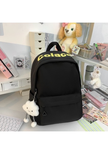 Kore Tarzı Büyük Kapasiteli Su Geçirmez Gençlik Sırt Çantası (Yurt Dışından)