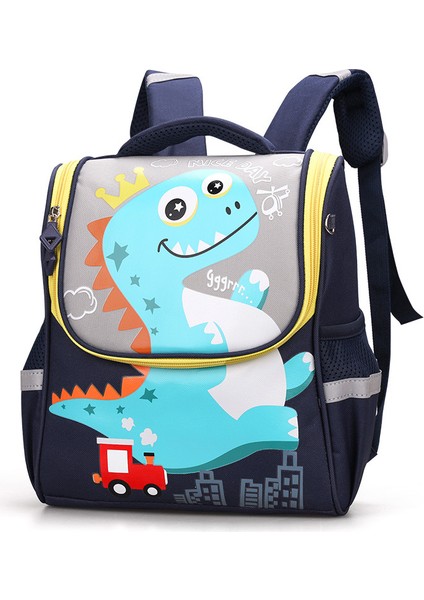 Su Geçirmez Büyük Kapasiteli Karikatür Dinozor Çocuk Sırt Çantası (Yurt Dışından)