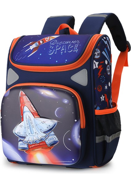 Mavi Roket Çocuk Sırt Çantası Çocuklara Hediye (Yurt Dışından)