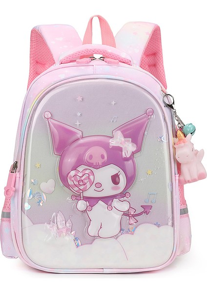 Nefes Alabilen Su Geçirmez Kuromi Çocuk Sırt Çantası Çocuk Okula Dönüş Hediyesi (Yurt Dışından)