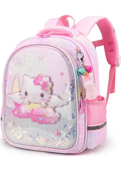 Nefes Alabilen Su Geçirmez Hello Kitty Çocuk Sırt Çantası Çocuklar Okula Dönüş Hediyesi (Yurt Dışından)