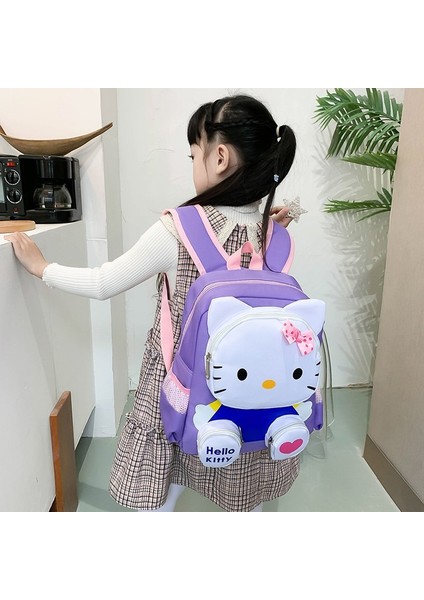 Sevimli Hello Kitty Çocuk Sırt Çantası Çocuk Hediyesi (Yurt Dışından)