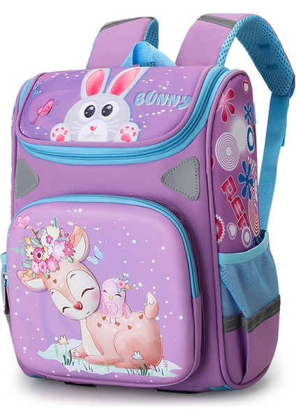 Mor Fawn Çocuk Sırt Çantası Çocuk Hediyesi (Yurt Dışından)
