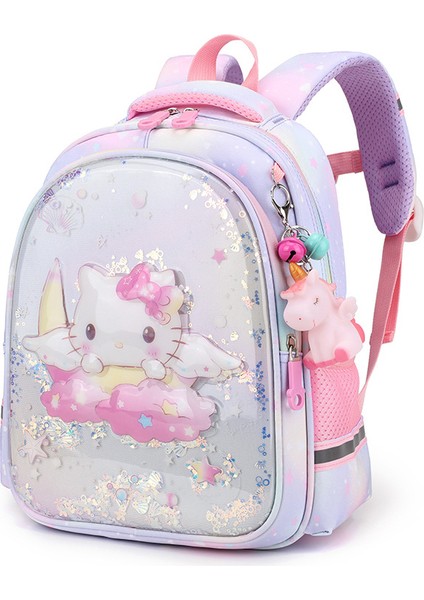 Nefes Alabilen Su Geçirmez Hello Kitty Çocuk Sırt Çantası Çocuklar Okula Dönüş Hediyesi (Yurt Dışından)