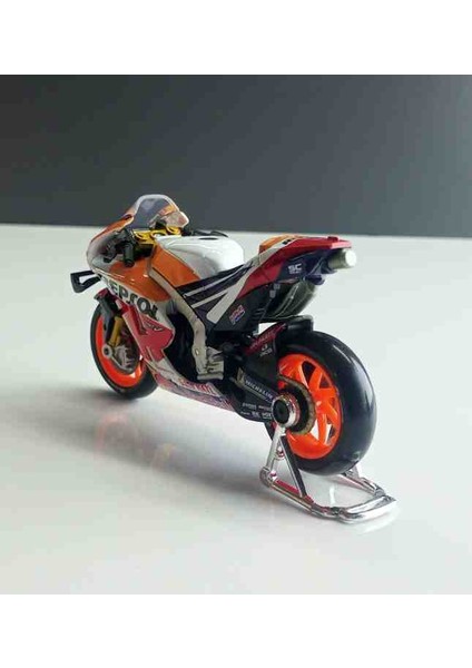 DİANOMİMAİSTO 1:18ÖLÇEK 2021 Honda RCV213 Repsol 93 DTM Marc Marquez METAL Motosiklet modelleri