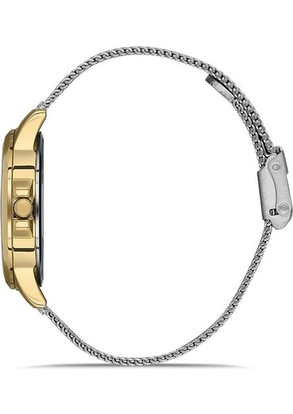 DKM013724D-04 Hasır Kordon Fonksiyonlar Pasif Metalik-Altın Kadın Kol Saati fiyatları