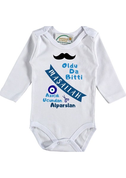 Oldu Da Bitti Yazılı Bebek Zıbın