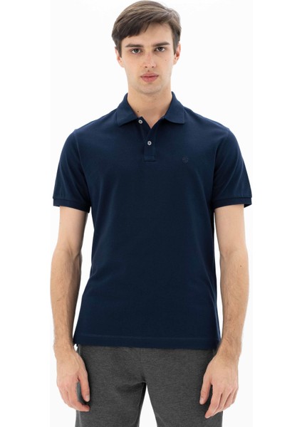 Erkek %95 Pamuk Polo Yaka Regular Fit T-shirt Y25374302501 fiyatları