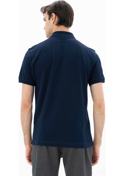 Erkek %95 Pamuk Polo Yaka Regular Fit T-shirt Y25374302501 indirimleri