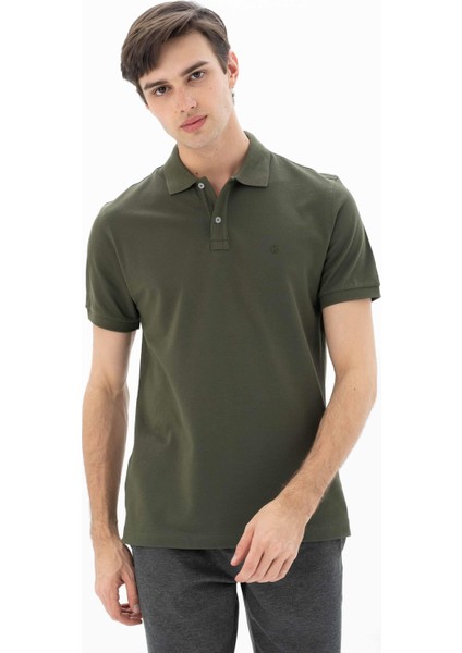 Erkek %95 Pamuk Polo Yaka Regular Fit T-shirt Y25374302501 fırsatları