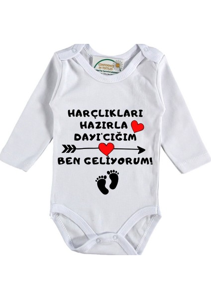 Harçlıkları Hazırla Dayıcım Ben Geliyorum Kız Bebek
