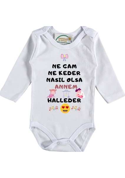 Bebek Zıbın Ne Gam Ne Keder Annem Halleder Kız Bebek