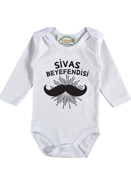 Şehrin Beyefendisi Yazılı Bebek Zıbın