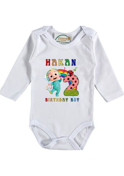 Yaşında Yazılı Bebek Zıbın