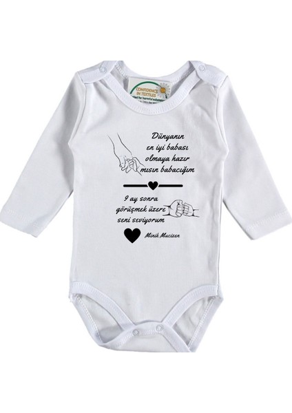 Dünyanın En Iyi Babası Olmaya Hazırmısın Yazılı Bebek Zıbın