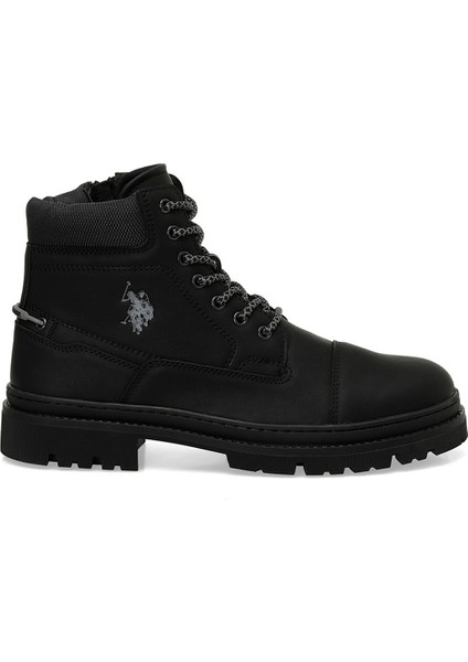 U.S. Polo Assn.  Tate 4pr Siyah Erkek Biker Bot