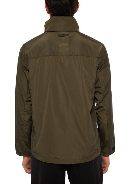 Erkek Individual 3D Astarlı Kapüşon Yakada Gizli Taşınabilir Çantalı Rüzgarlık Yağmurluk indirimleri