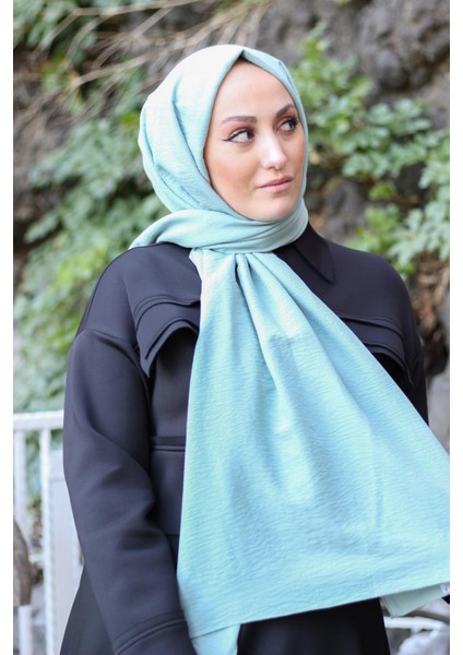 Shawl Kadın Mint Caz Şal SYR001