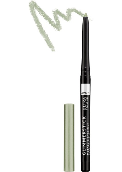 Glimmerstick Asansörlü Metalik Göz Kalemi Green Lights
