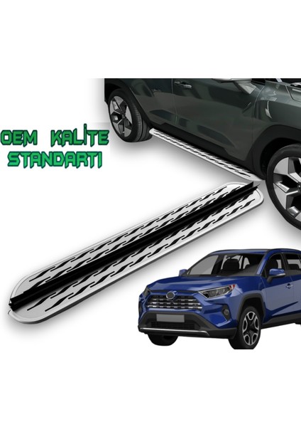 Rav4 2018 2025 Araca Özel Yan Basamaklık