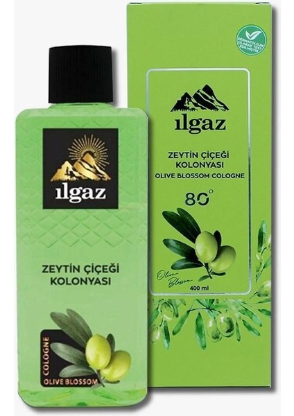 Elegance Series Zeytin Çiçeği Kolonyası 400 ml 80 Derece Eau De Cologne