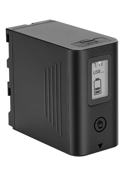 Sony NP-F980 Batarya Pil Pdx NP-F980L Batarya 010 One Size