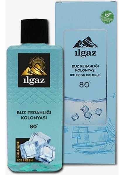 Kolonya  80 Derece Elegance Serisi Buz Ferahlığı Kolonyası 400 ml