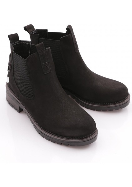 D24KB-1790-B Kadın Deri Klasik Bot fiyatları