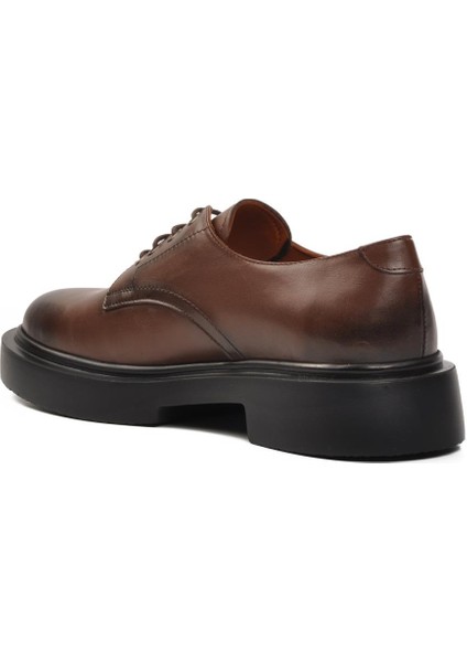 Premium 1085 Kahve Deri Geniş Kalıp Erkek Günlük Ayakkabı fırsatları