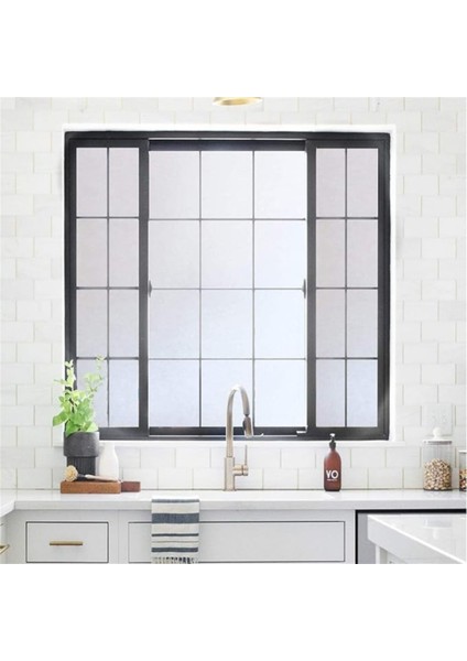 3m x 60CM Uv Engelleyici Buzlu Cam Film Kendinden Yapışkanlı Folyo Duşakabin Balkon Cam Filmi fiyatları