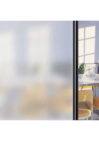 3m x 60CM Uv Engelleyici Buzlu Cam Film Kendinden Yapışkanlı Folyo Duşakabin Balkon Cam Filmi modelleri